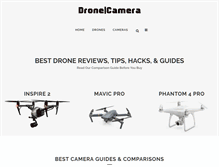 Tablet Screenshot of dronecamera.com